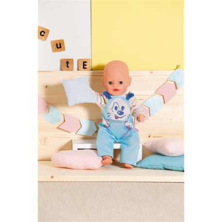 Baby born petits vêtements pour poupée 36cm Bleu et rose 5 - vertbaudet enfant 
