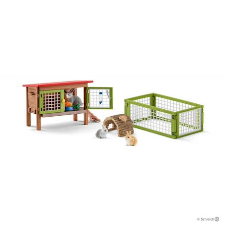 Figurines et accessoires - clapier Multicolore 1 - vertbaudet enfant 