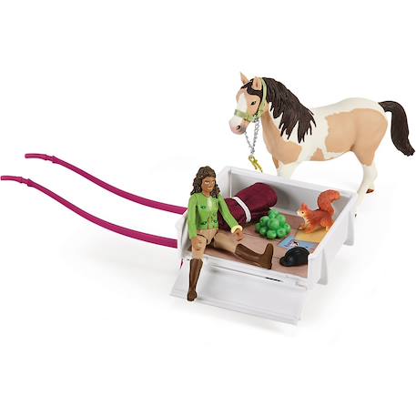 Horse club aventures au camping de sarah Multicolore 5 - vertbaudet enfant 