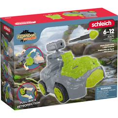Jouet-Jeux d'imagination-Eldrador crashmobile de pierre avec mini creature
