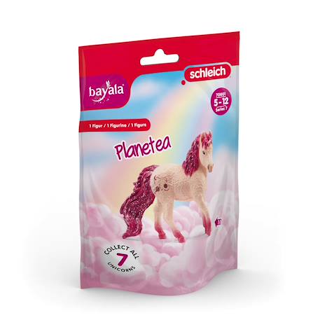 Licorne à collectionner planetea Rose et beige 2 - vertbaudet enfant 