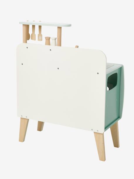 Cuisine en bois FSC® design caramel+vert 16 - vertbaudet enfant 