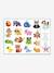 Gommettes faciles à attraper Bébés animaux multicolore 1 - vertbaudet enfant 