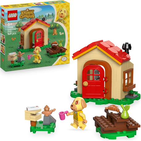 Lego animal crossing - la maison douillette de mirza - 77058 Multicolore 5 - vertbaudet enfant 