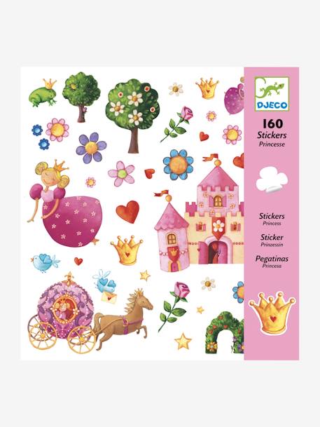 160 stickers Princesse Marguerite DJECO multicolore 2 - vertbaudet enfant 