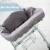 Protège-siège caddie bébé lavable + sac à dos de transport Anthracite 4 - vertbaudet enfant 