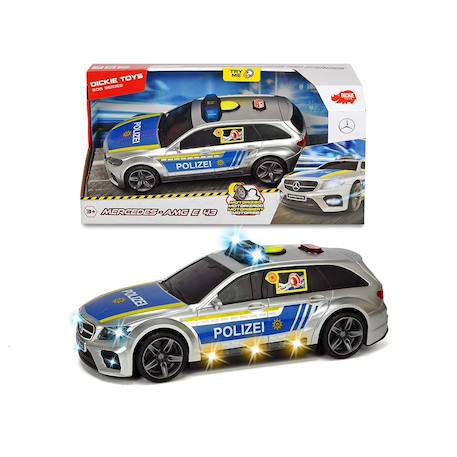 Véhicule de patrouille de police mercedes-amg e 43 Bleu et gris 5 - vertbaudet enfant 