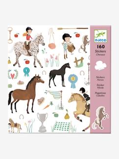 160 stickers Chevaux DJECO  - vertbaudet enfant