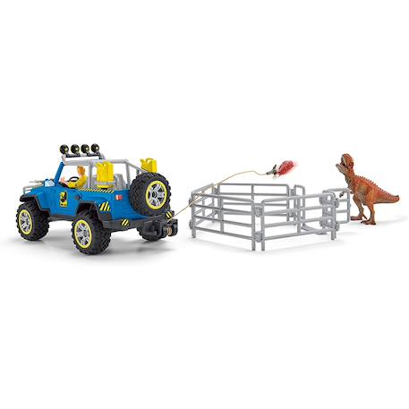 Dinosaurs - voiture tout-terrain avec avant-poste dino Multicolore 3 - vertbaudet enfant 