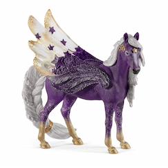 Jouet-Jeux d'imagination-Figurine - pégase des étoiles, jument