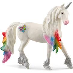 Jouet-Jeux d'imagination-Bayala licorne arc-en-ciel mâle