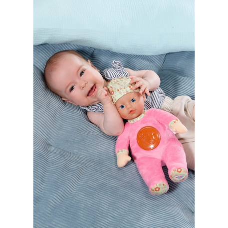 Baby born - compagnons de nuit pour bébés 30cm Rose 3 - vertbaudet enfant 