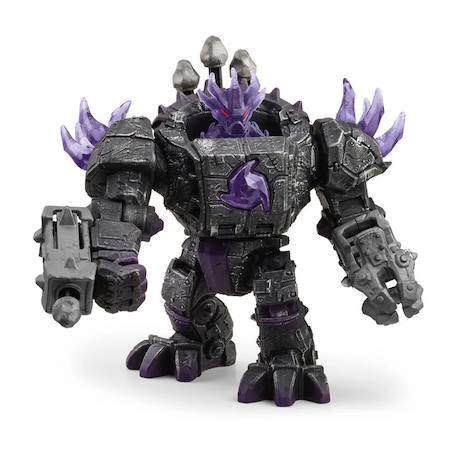 Eldrador master robot master des ténèbres avec mini creature Gris et violet 2 - vertbaudet enfant 