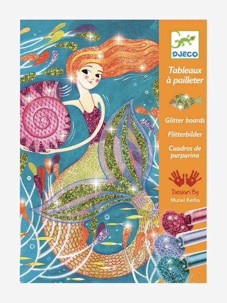 Tableaux à pailleter - La lumière des sirènes multicolore 2 - vertbaudet enfant 