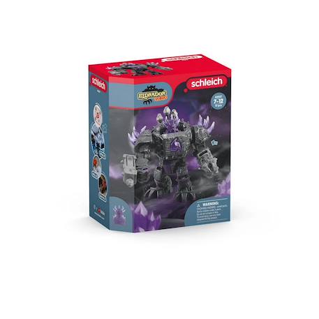 Eldrador master robot master des ténèbres avec mini creature Gris et violet 1 - vertbaudet enfant 