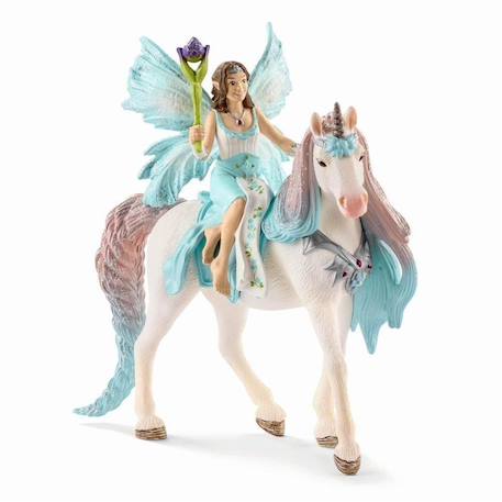 Fée eyela avec licorne de princesse Multicolore 1 - vertbaudet enfant 
