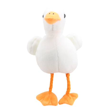 Marionnette à doigts - canard White 2 - vertbaudet enfant 