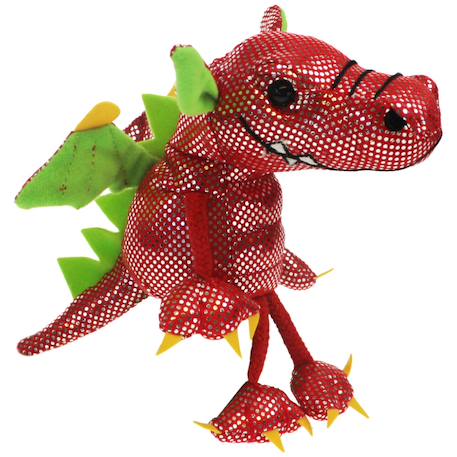 Marionnette à doigts - dragon rouge Multicolor 1 - vertbaudet enfant 