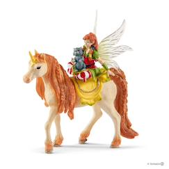 Jouet-Bayala fée marween avec une licorne scintillante