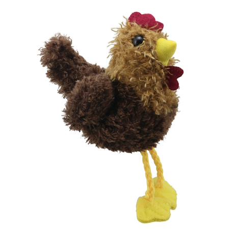 Marionnette à doigts - poule Brown 1 - vertbaudet enfant 