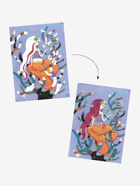 Tableaux à pailleter - La lumière des sirènes multicolore 5 - vertbaudet enfant 