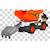 Camion benne Orange 3 - vertbaudet enfant 