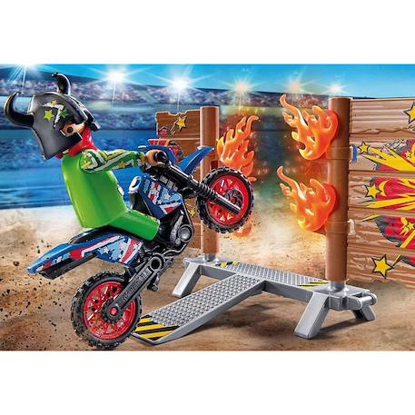 Action heroes cascadeurs avec quad moto et tremplins 71808 Multicolore 4 - vertbaudet enfant 
