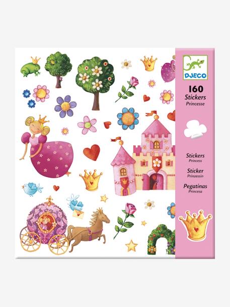 160 stickers Princesse Marguerite DJECO multicolore 1 - vertbaudet enfant 