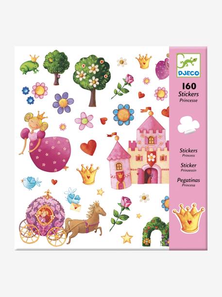 160 stickers Princesse Marguerite multicolore 1 - vertbaudet enfant 