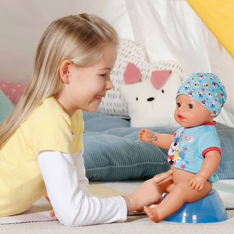 Baby born magic boy 43cm Bleu 5 - vertbaudet enfant 