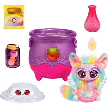Magic mixies - chaudron magie des éléments nouveaux yeux scintillants ! Rose et violet 4 - vertbaudet enfant 