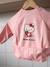 Bavoir tablier bébé Hello Kitty rose 1 - vertbaudet enfant 