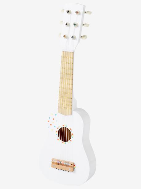 Guitare en bois FSC® blanc 1 - vertbaudet enfant 