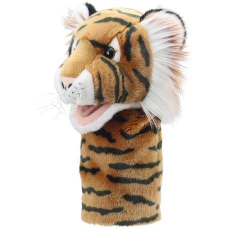 Marionnette animal jumbo - tigre Orange 1 - vertbaudet enfant 