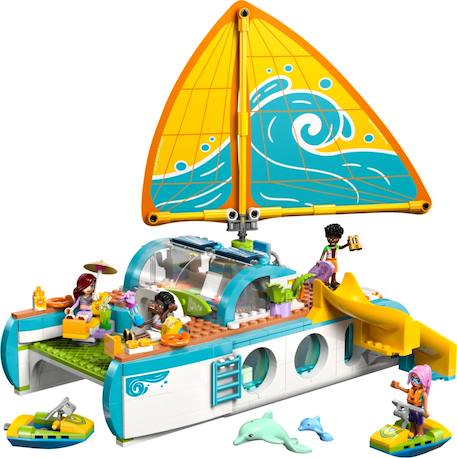 Lego friends - l'aventure en bateau - 42664 Multicolore 3 - vertbaudet enfant 