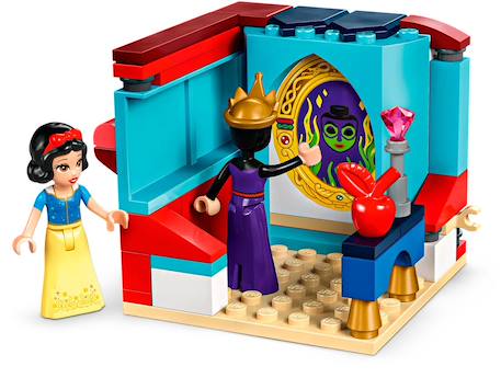 Lego disney - la boîte à bijoux de blanche-neige - 43276 Multicolore 5 - vertbaudet enfant 