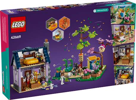 Lego friends - la maison des apiculteurs et le jardin fleuri - 42669 Multicolore 2 - vertbaudet enfant 