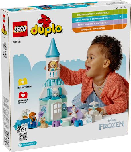 Lego Duplo - La fête d'Anna et Elsa au château de glace - 10455 Multicolore 2 - vertbaudet enfant 