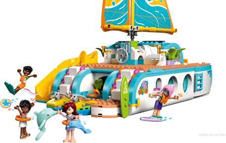 Lego friends - l'aventure en bateau - 42664 Multicolore 5 - vertbaudet enfant 
