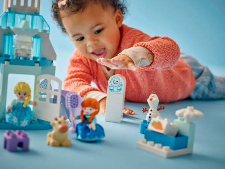 Lego Duplo - La fête d'Anna et Elsa au château de glace - 10455 Multicolore 6 - vertbaudet enfant 