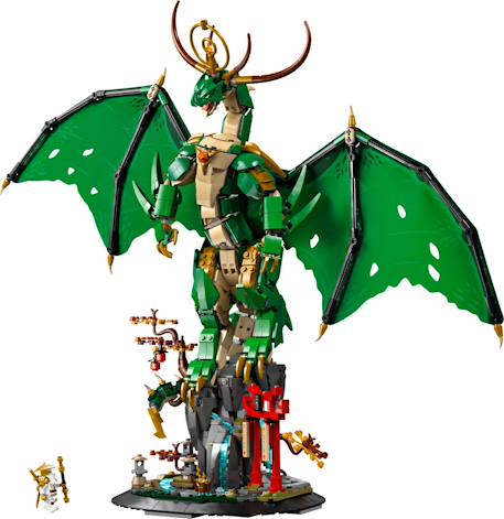 Lego ninjago - le dragon gardien - 71847 Multicolore 3 - vertbaudet enfant 
