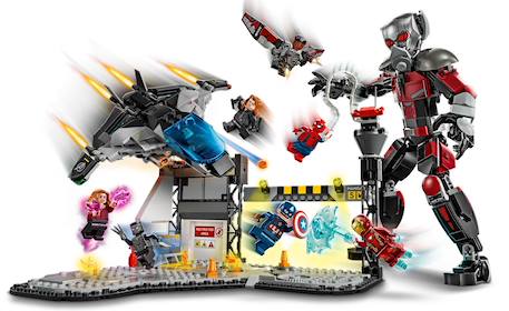 Lego marvel - le combat de captain america : civil war - 76314 Multicolore 4 - vertbaudet enfant 