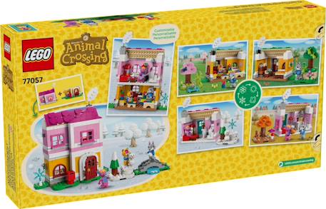 Lego animal crossing - les maisons créatives : au gré des saisons - 77057 Multicolore 2 - vertbaudet enfant 