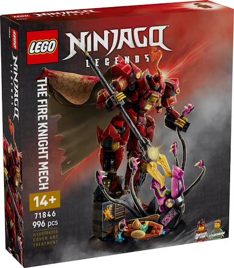 Lego ninjago - le robot du chevalier de feu - 71846 Multicolore 1 - vertbaudet enfant 