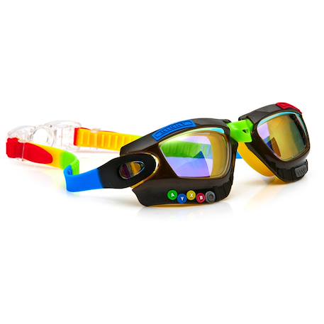 Lunettes de natation gamer Multicolor 1 - vertbaudet enfant 