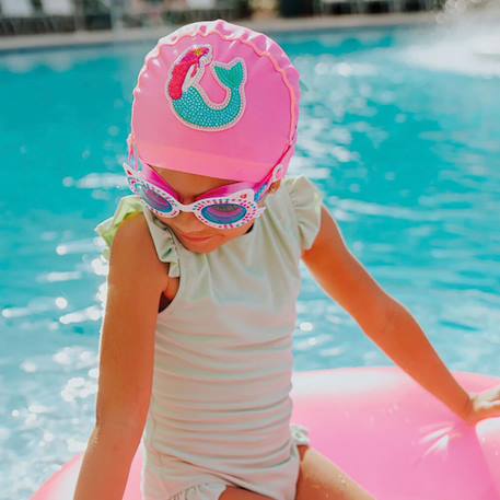 Bonnet de bain sirène Rose 2 - vertbaudet enfant 