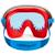Masque de natation Shark Attack Multicolor 2 - vertbaudet enfant 