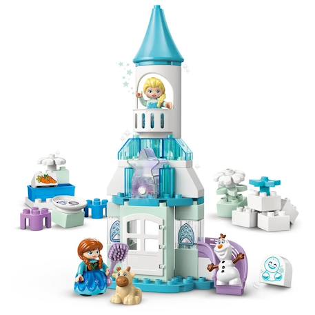 Lego Duplo - La fête d'Anna et Elsa au château de glace - 10455 Multicolore 4 - vertbaudet enfant 