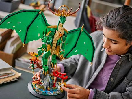 Lego ninjago - le dragon gardien - 71847 Multicolore 6 - vertbaudet enfant 