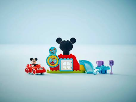 Lego duplo - la maison et la voiture de mickey - 10454 Multicolore 5 - vertbaudet enfant 